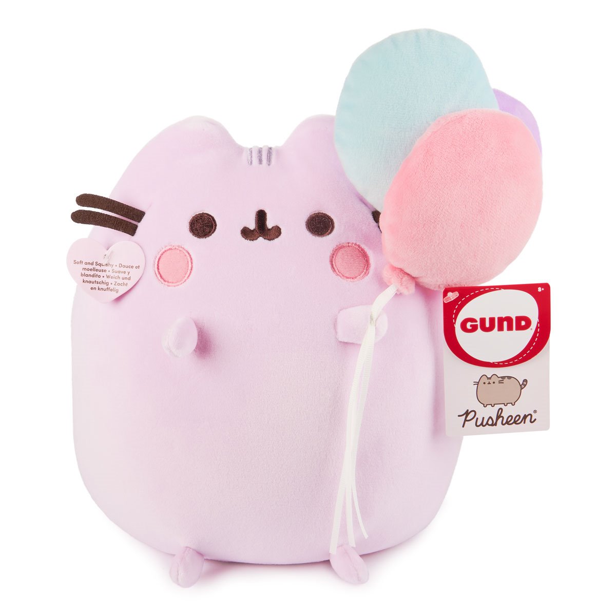Pusheen 15th Anniversary 9 1/2-Inch Plush