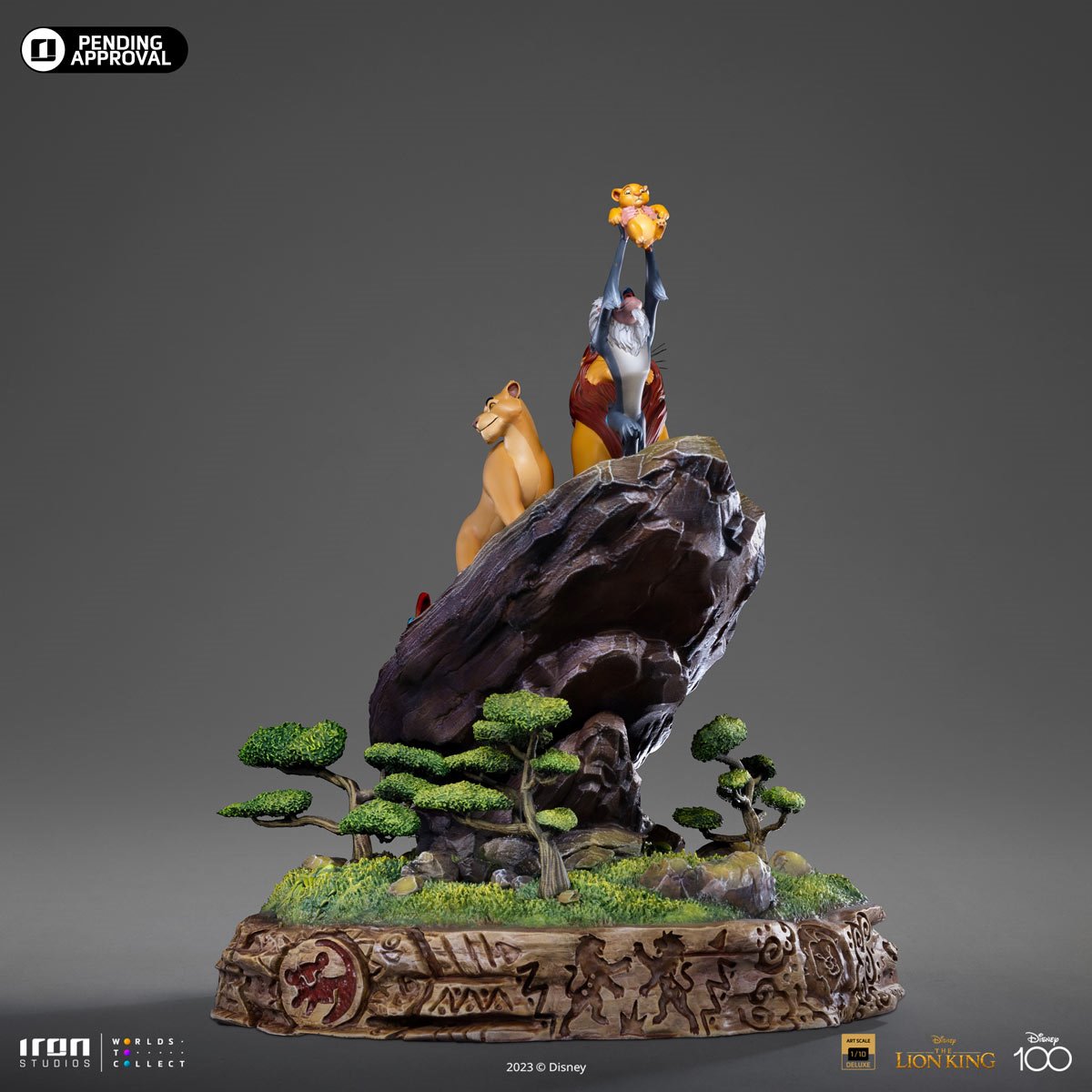 The Lion King Deluxe 1:10 Art Scale Limited Edition Statue