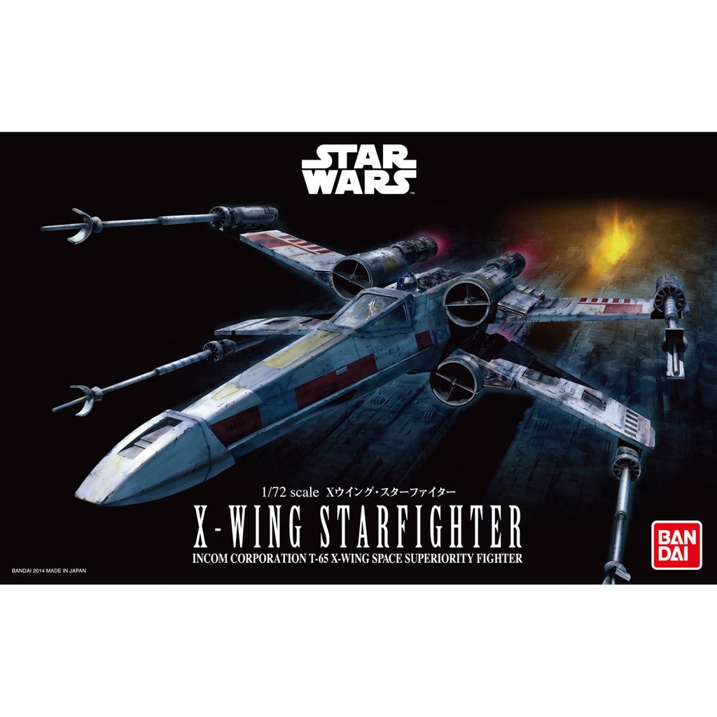 Star Wars X-Wing Starfighter 1:72 Scale Model Kit