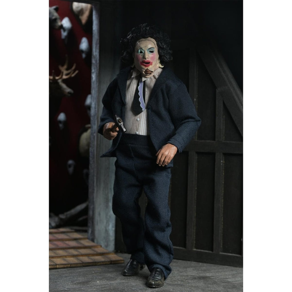 The Texas Chainsaw Massacre Leatherface with Pretty Woman Mask 8-Inch Clothed Action Figure