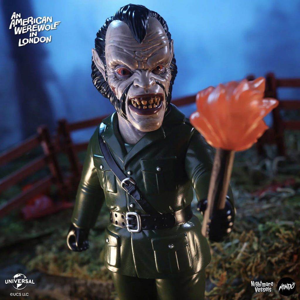An American Werewolf in London Nightmare Vessels Soft Vinyl Figure Set