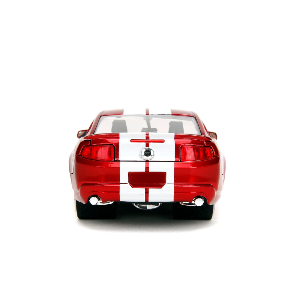 Bigtime Muscle 2010 Red Ford Mustang GT 1:24 Scale Die-Cast Metal Vehicle