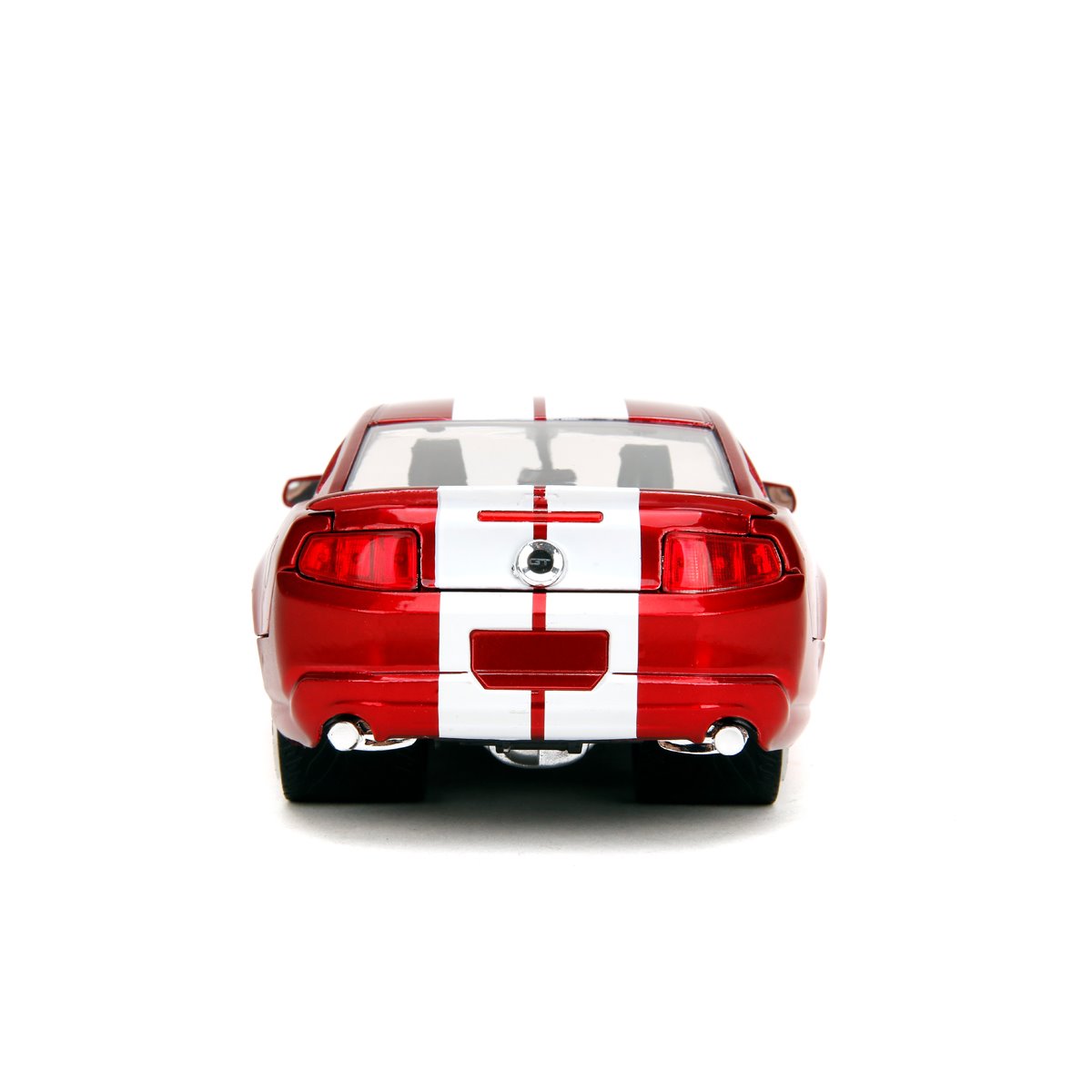 Bigtime Muscle 2010 Red Ford Mustang GT 1:24 Scale Die-Cast Metal Vehicle