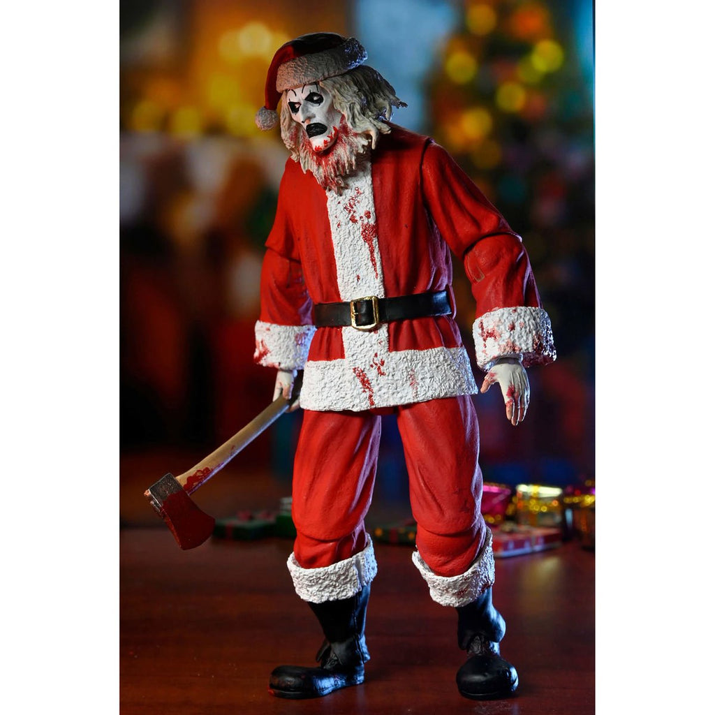 Terrifier 3 Ultimate Art the Clown Bloody Santa Suit 7-Inch Scale Action Figure