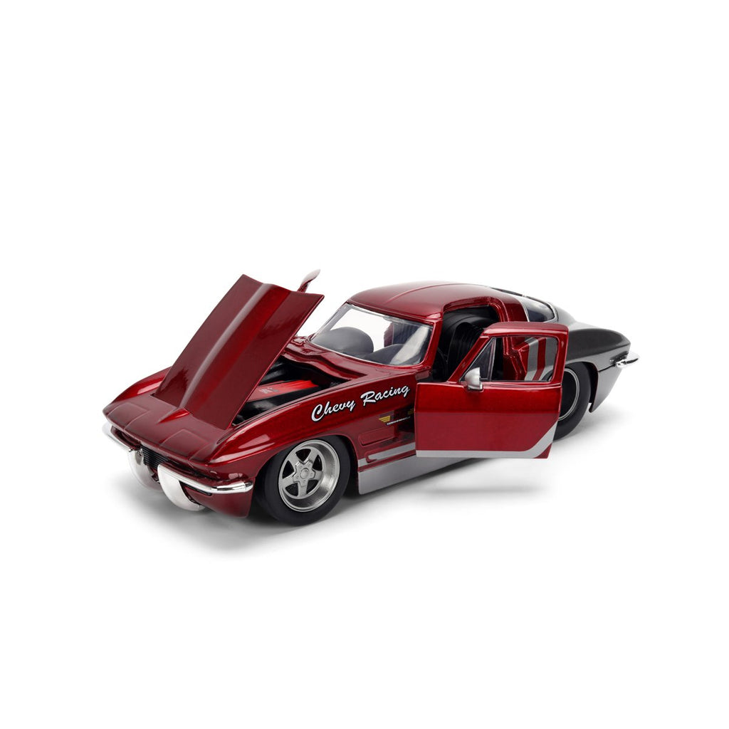 Bigtime Muscle 1963 Chevrolet Corvette Stingray 1:24 Scale Die-Cast Metal Vehicle