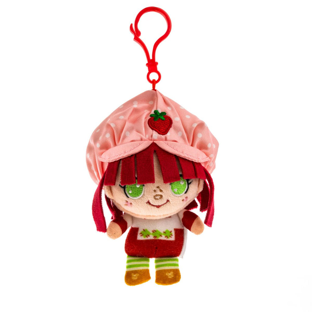 Strawberry Shortcake Plush Backpack Clip Case of 12