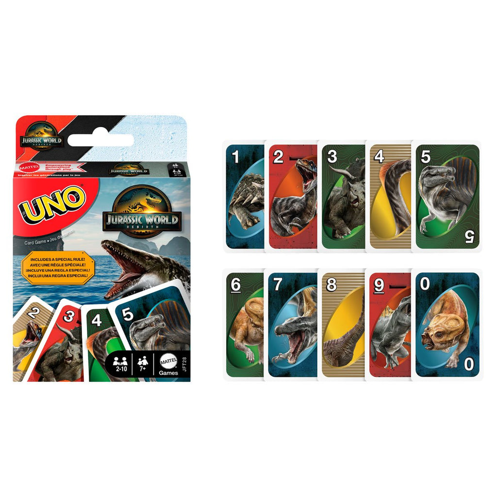 Jurassic World 4 UNO Card Game