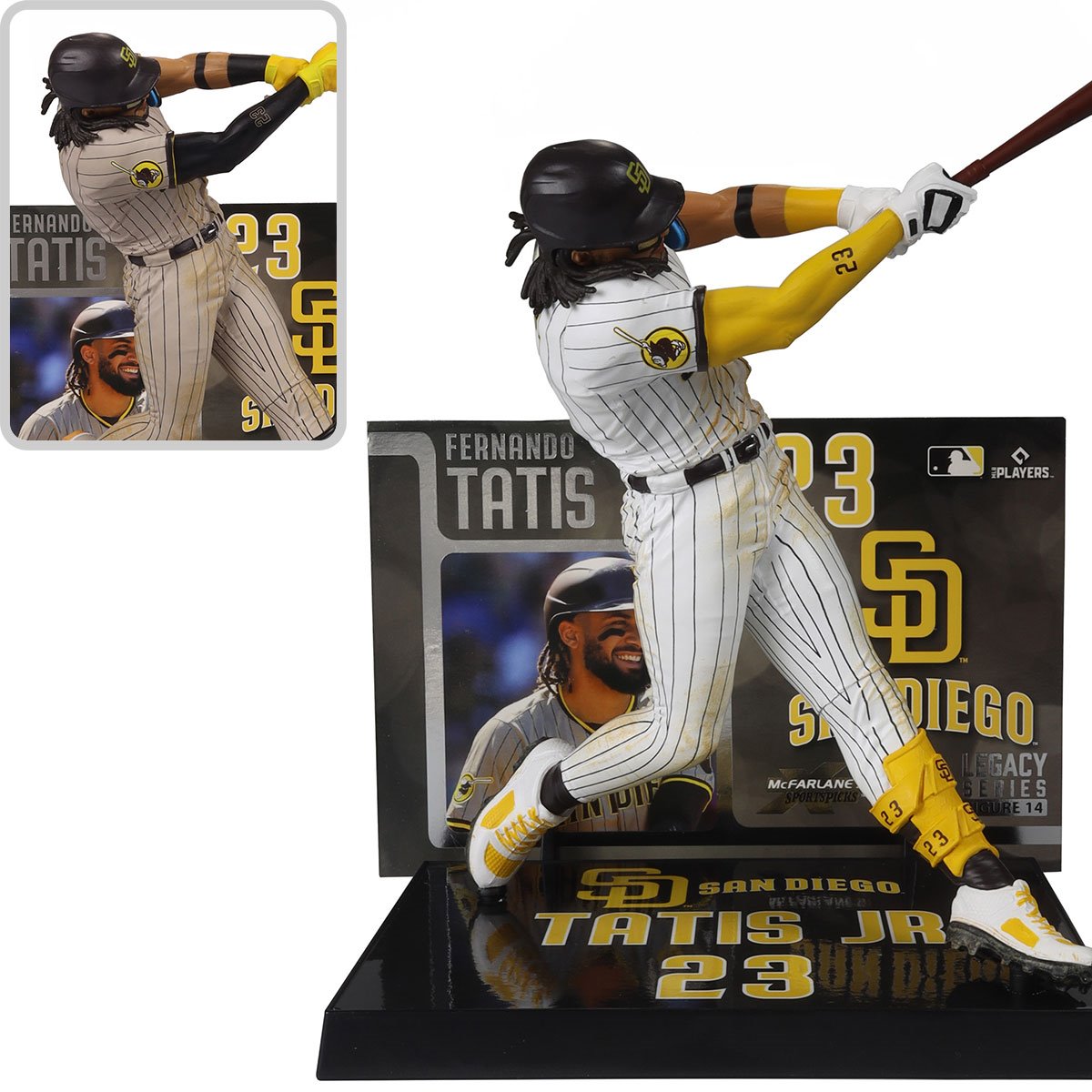 MLB SportsPicks San Diego Padres Fernando Tatis Jr. 7-Inch Posed Figure Case of 6