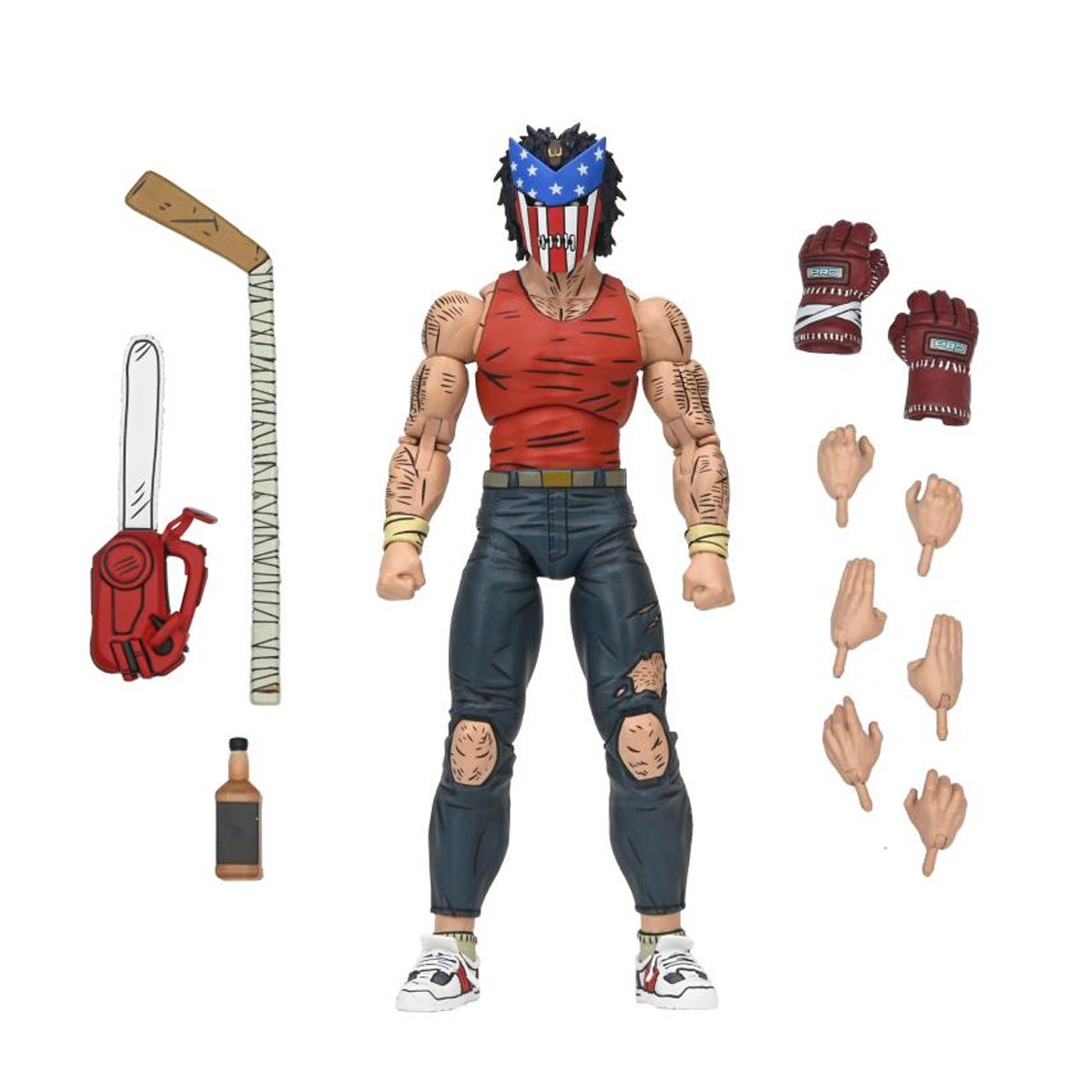 Teenage Mutant Ninja Turtles Mirage Comics Ultimate Casey Jones (Bodycount) 7-Inch Action Figure - Limited Edition