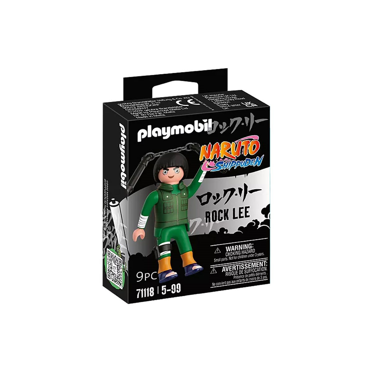 Playmobil 71118 Naruto Rock Lee 3-Inch Action Figure