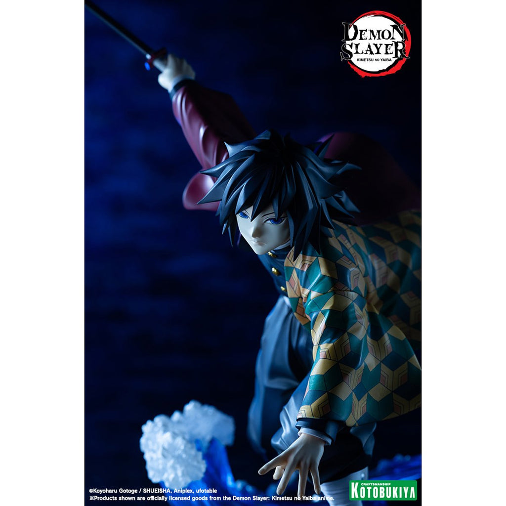 Demon Slayer: Kimetsu no Yaiba Giyu Tomioka ArtFX J 1:8 Scale Statue - ReRun