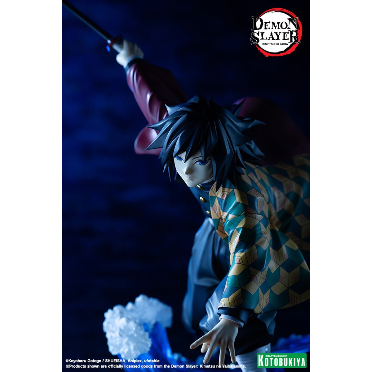 Demon Slayer: Kimetsu no Yaiba Giyu Tomioka ArtFX J 1:8 Scale Statue - ReRun