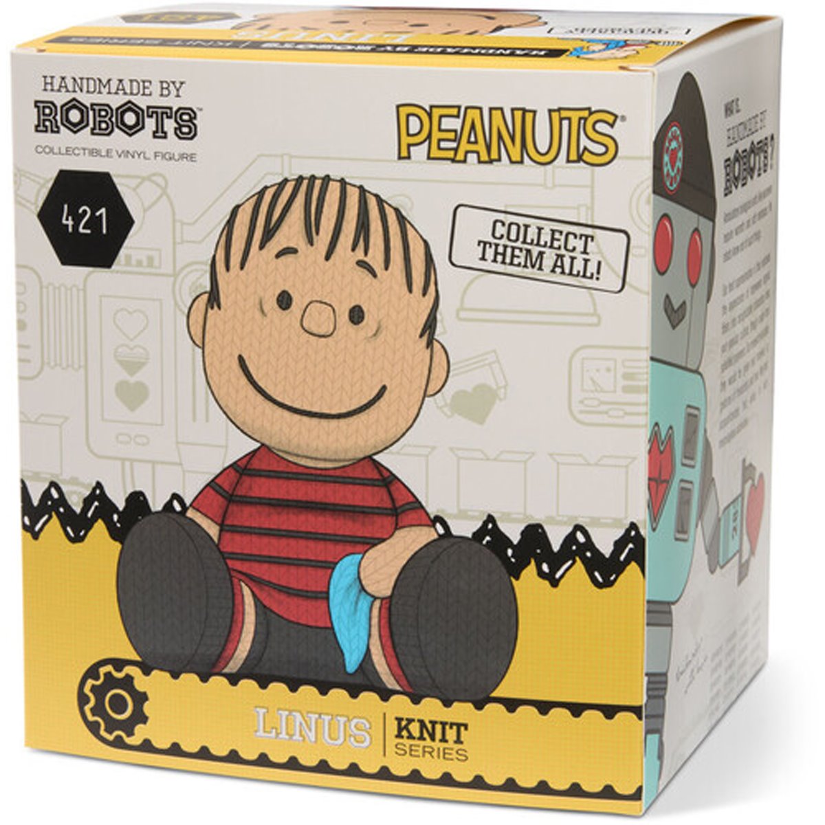 Peanuts Linus Handmade by Robots Vinyl Figure