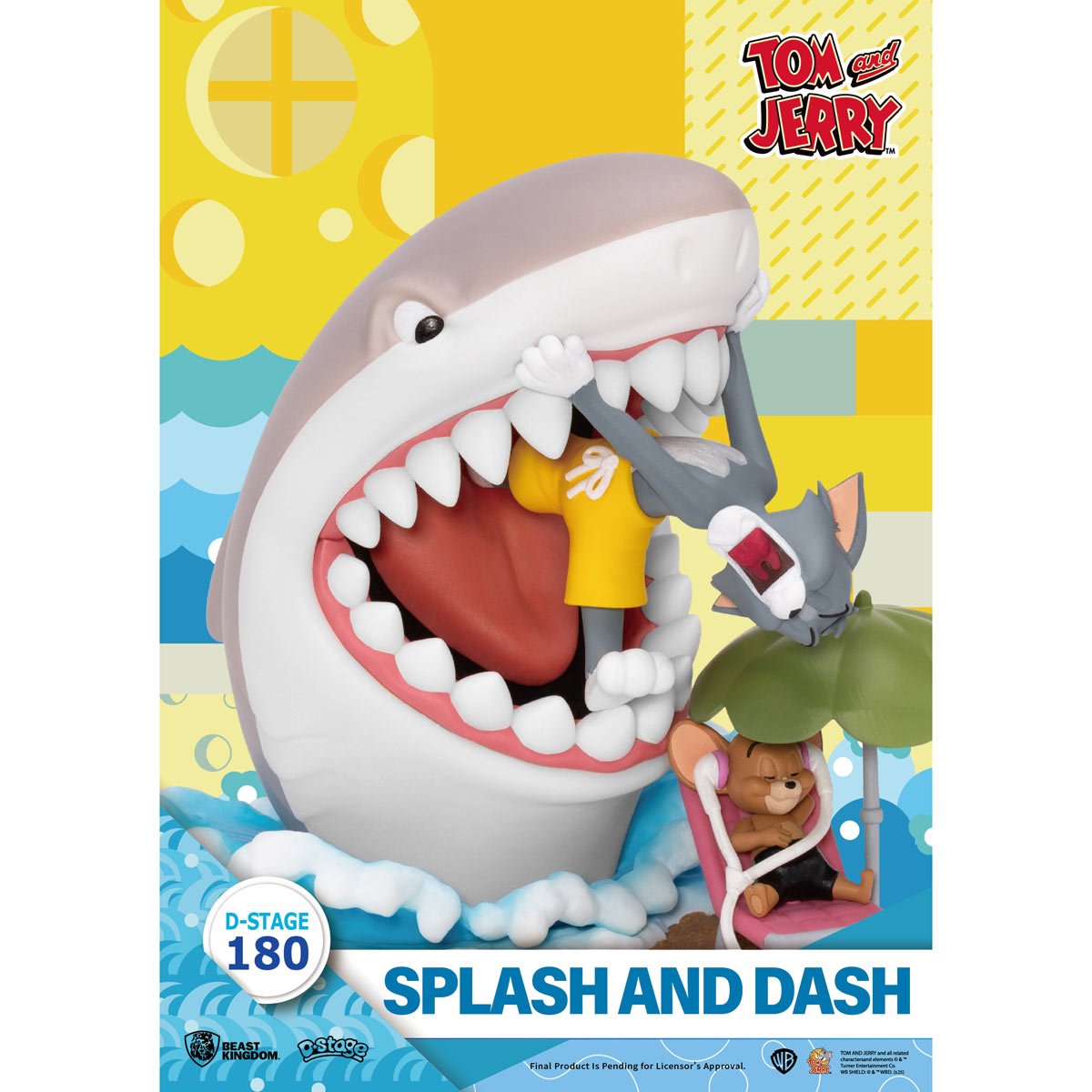 Tom and Jerry Splash and Dash DS-180 D-Stage Statue