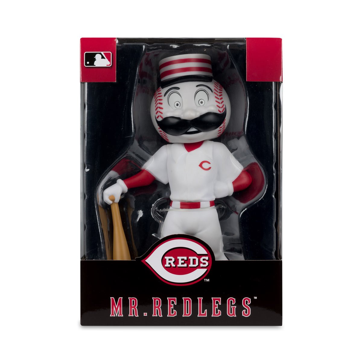 MLB SportsPicks Cincinnati Reds Mr. Redlegs Mascot 7-Inch Posed Figure