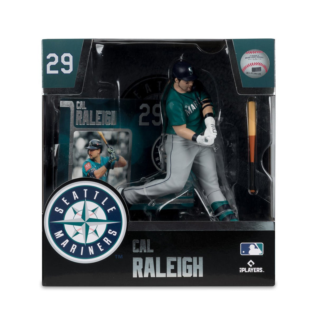 MLB SportsPicks Seattle Mariners Cal Raleigh 7-Inch Posed Figure