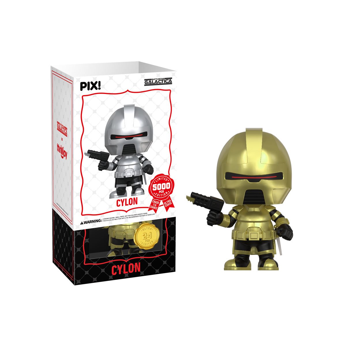 Battlestar Galatica Cylon Pix! Vinyl Figure