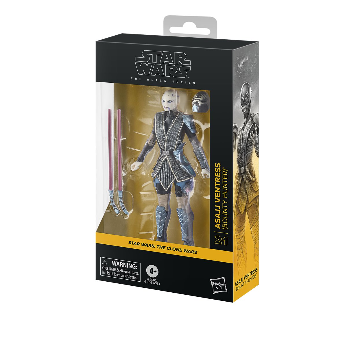 Star Wars The Black Series Asajj Ventress 6-Inch Action Figure