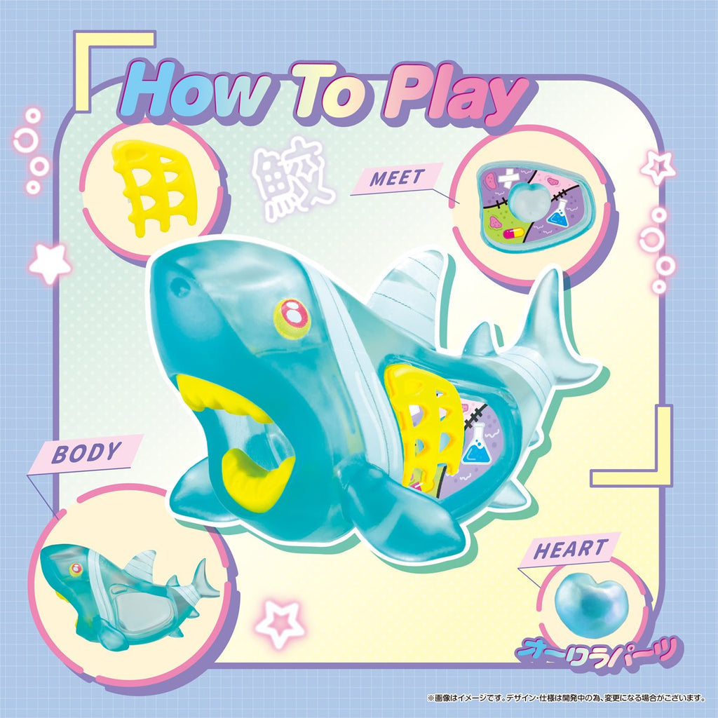Clear Shark Collection Kaitai Fantasy Puzzle Case of 4