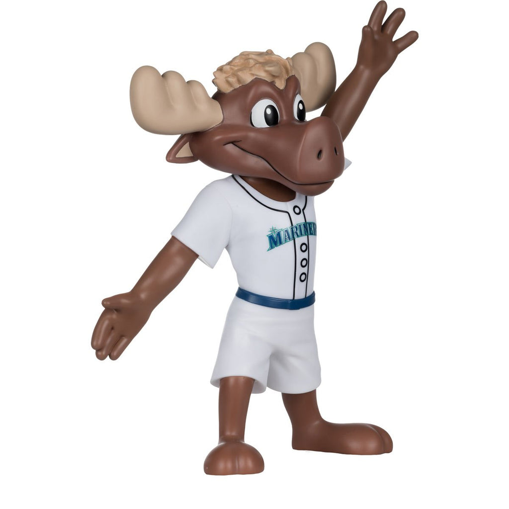 MLB SportsPicks Seattle Mariners Mariner Moose Mascot 7-Inch Posed Figure