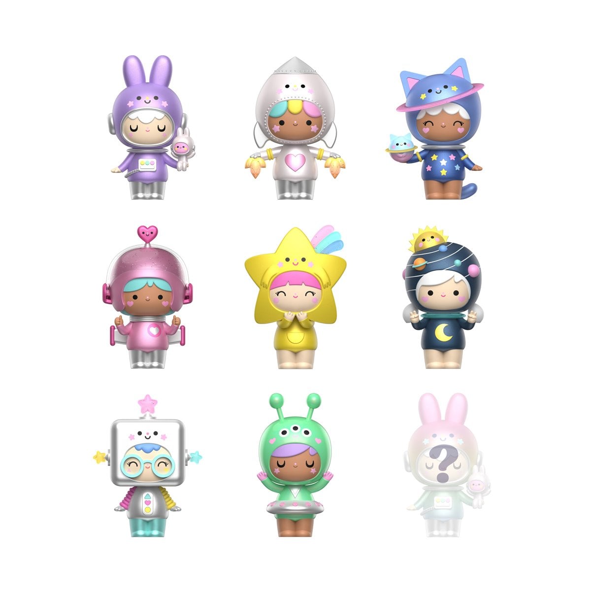 Momiji Out of This World Blind-Box Mini-Figure Display of 8