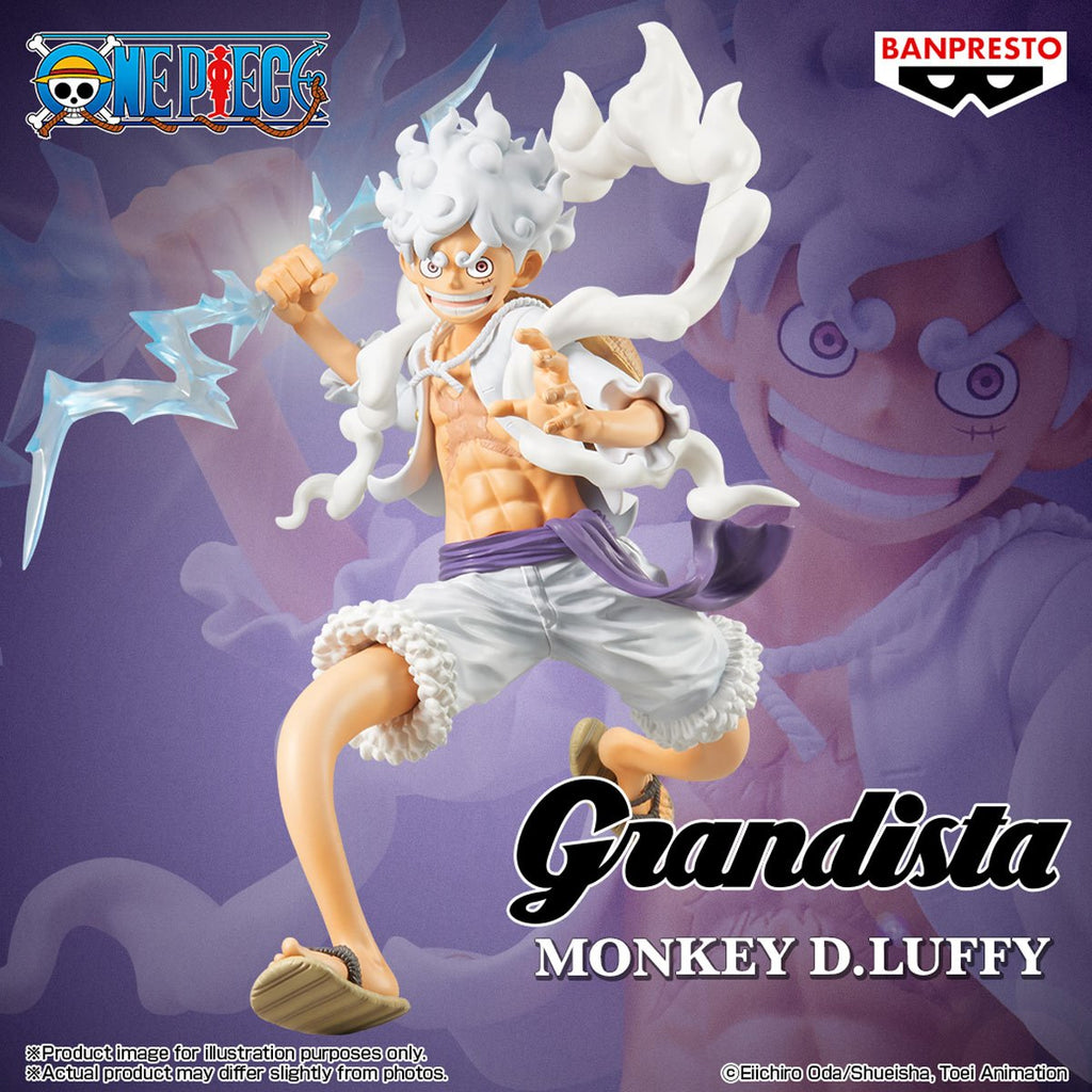 One Piece Monkey D. Luffy Gear5 Special Edition Grandista Statue