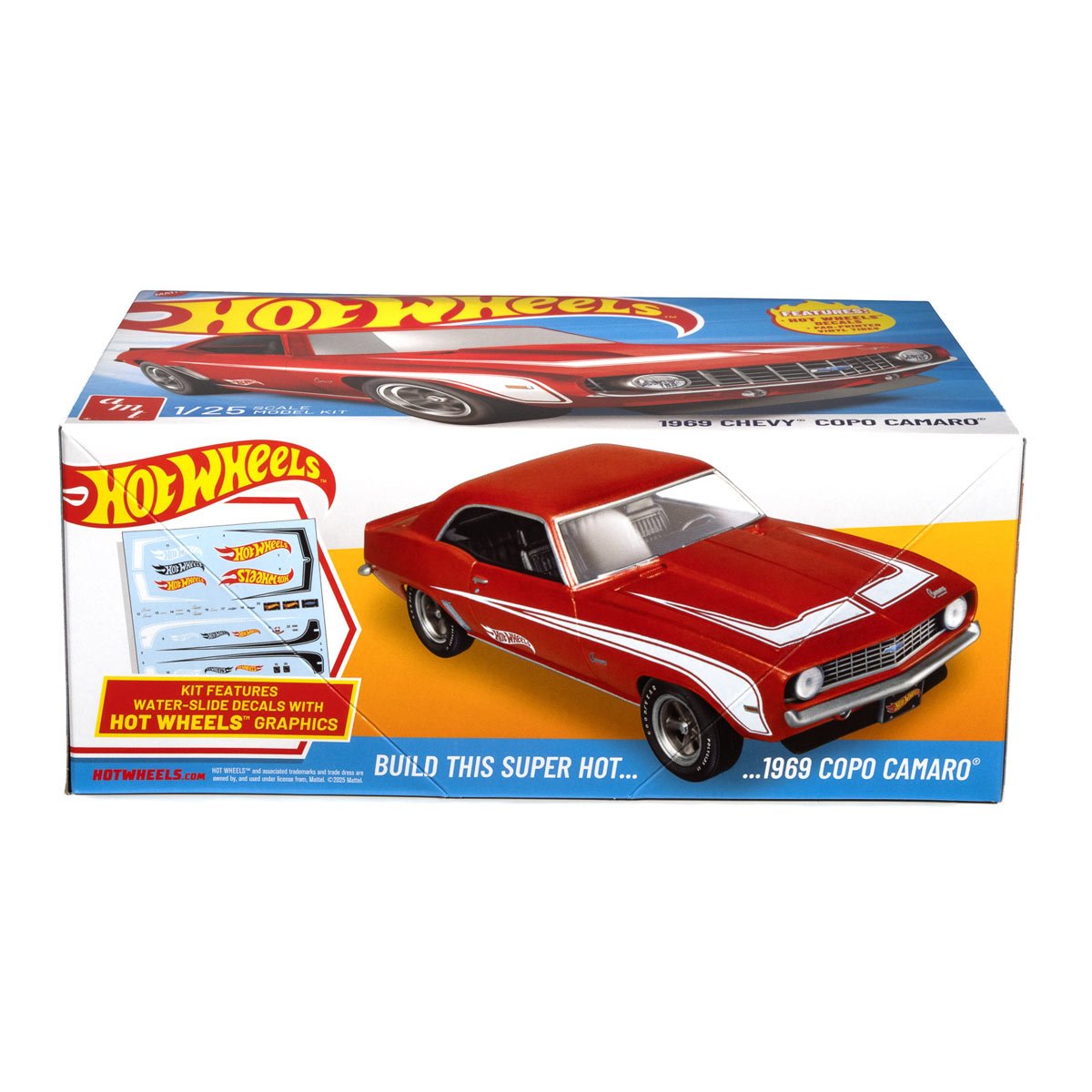 Hot Wheels 1969 Chevy Camaro COPO 1:25 Scale Model Kit