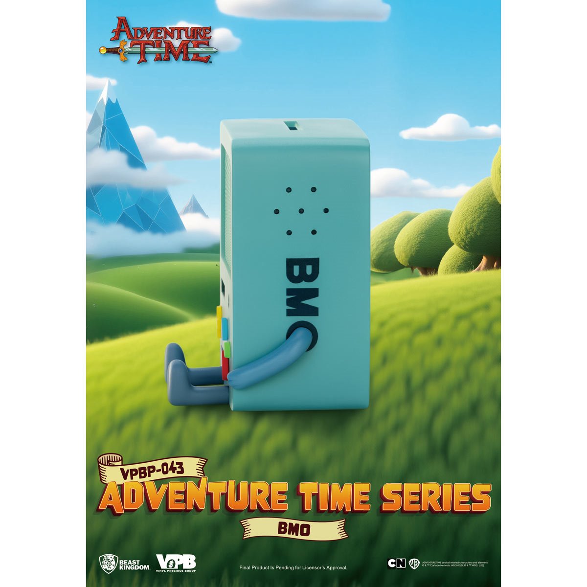 Adventure Time BMO VPBP-043 Palm Size Vinyl Functional Piggy Bank