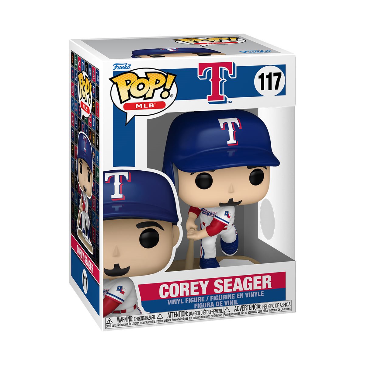 MLB Rangers Corey Seager Funko Pop! Vinyl Figure #117