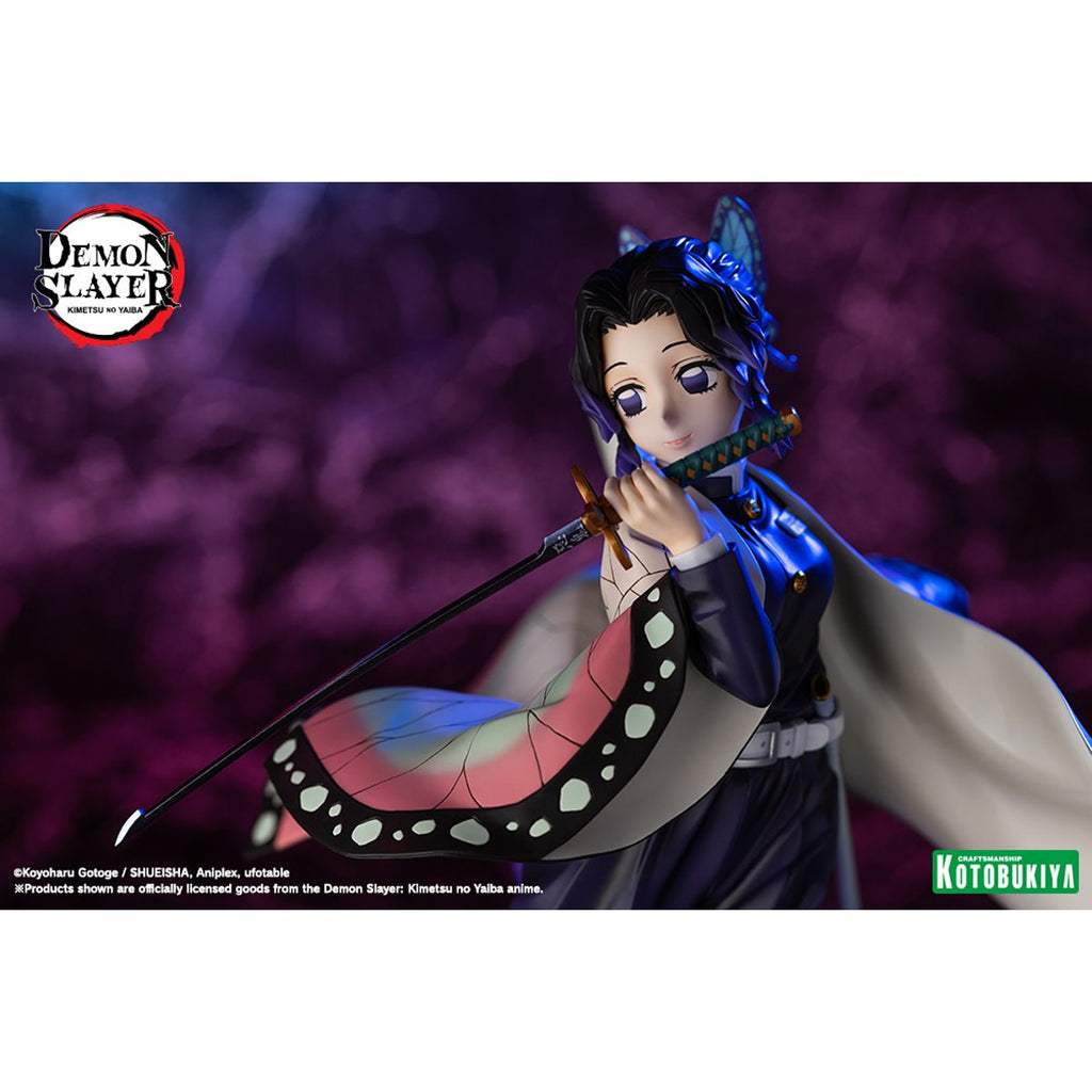 Demon Slayer: Kimetsu no Yaiba Shinobu Kocho ArtFX J 1:8 Scale Statue - ReRun