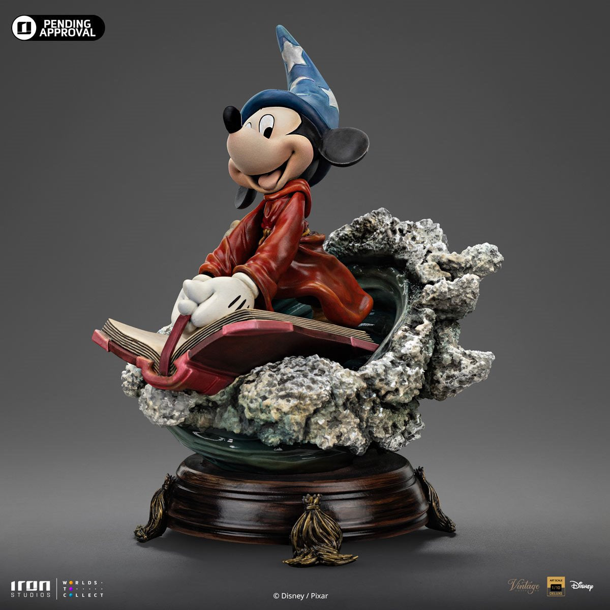 Fantasia Sorcerer Mickey 1:10 Deluxe Art Scale Limited Edition Statue