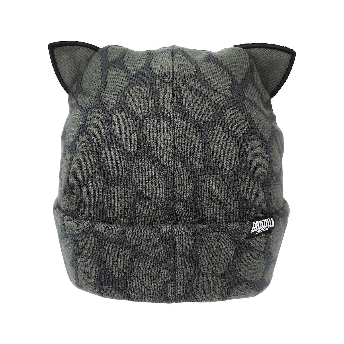 Godzilla Peek-A-Boo Embroidered Cuff Beanie