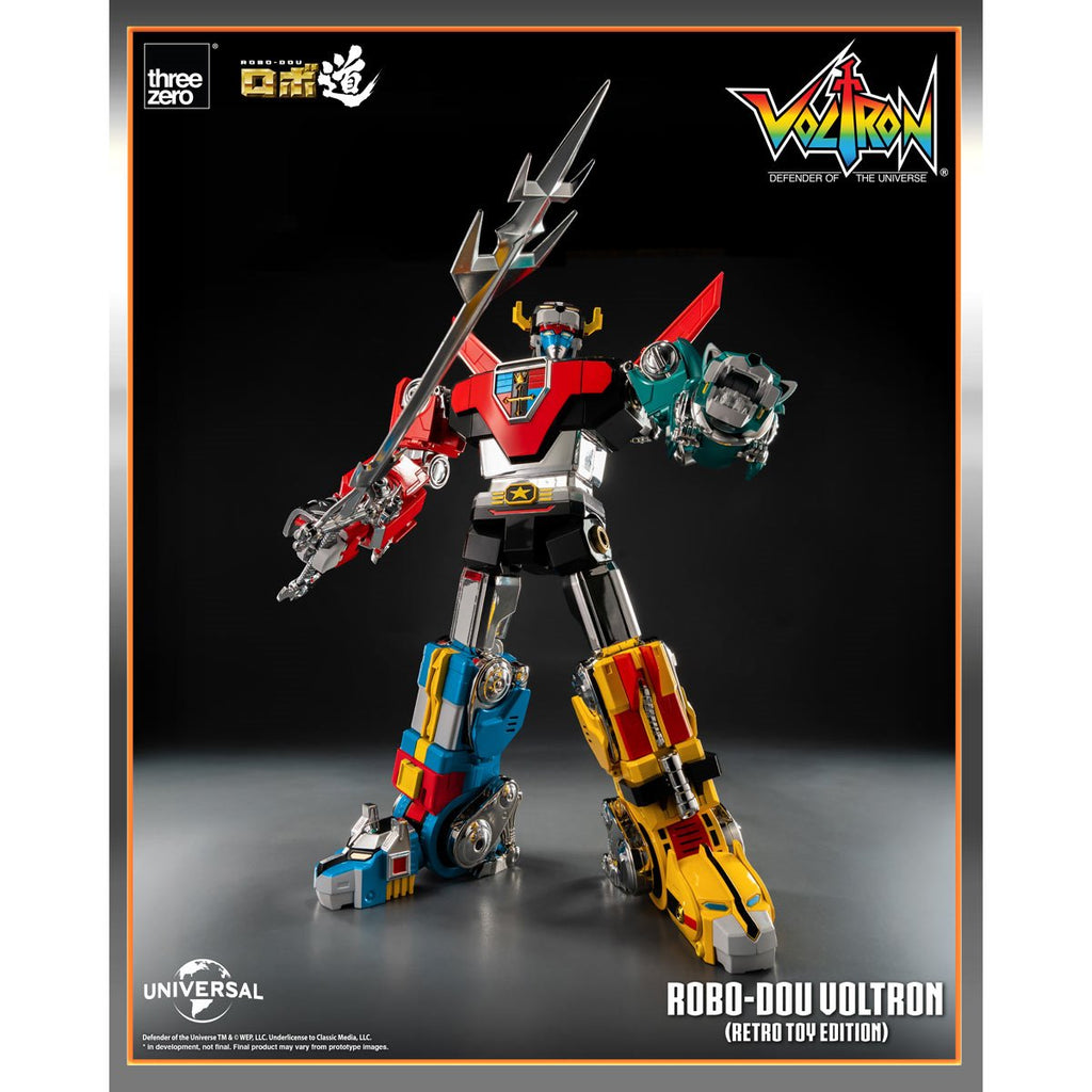 Voltron: Defender of the Universe Voltron Retro Toy Edition ROBO-DOU Action Figure