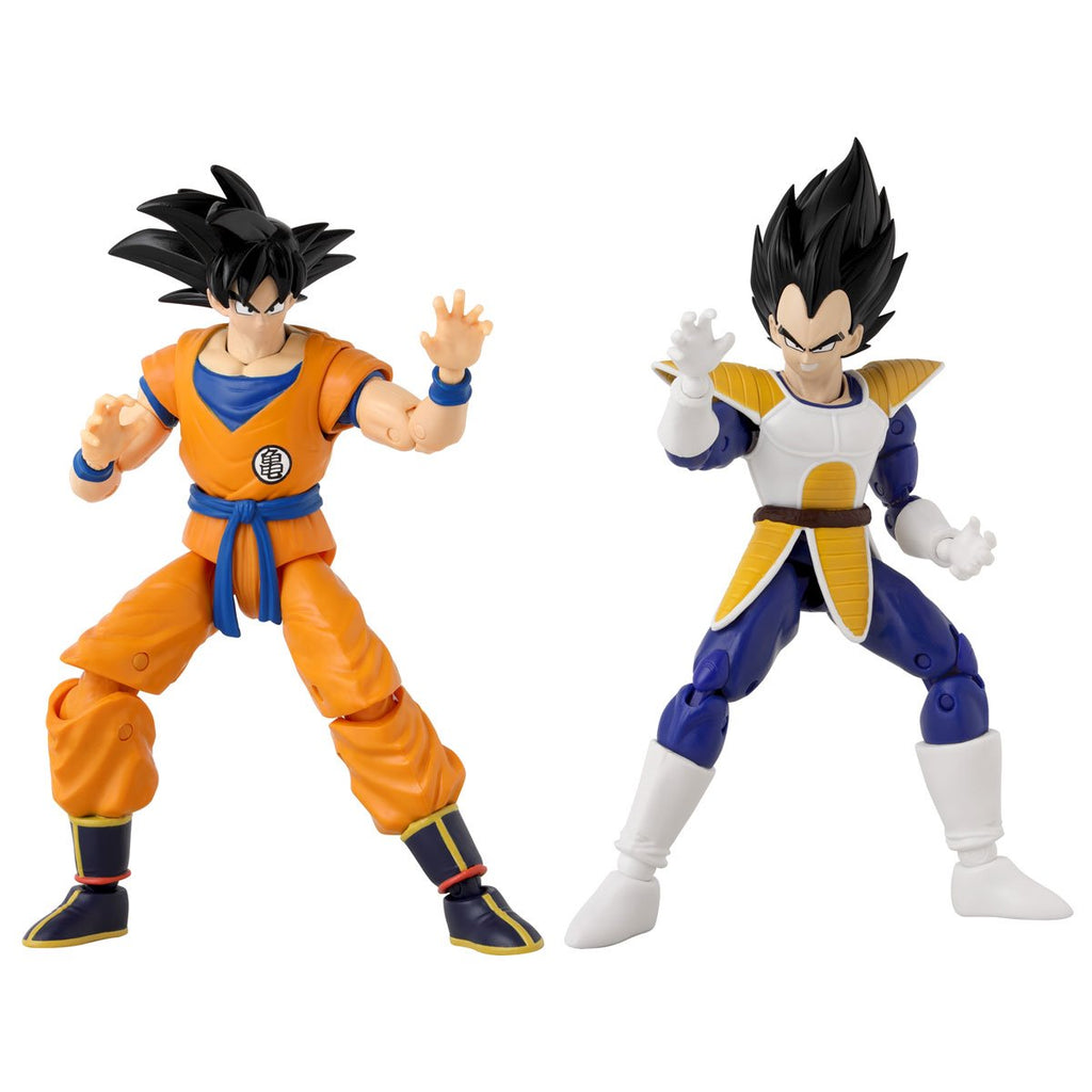 Dragon Ball Dragon Stars Series Battle Pack Vegeta vs Goku Action Figure 2-Pack