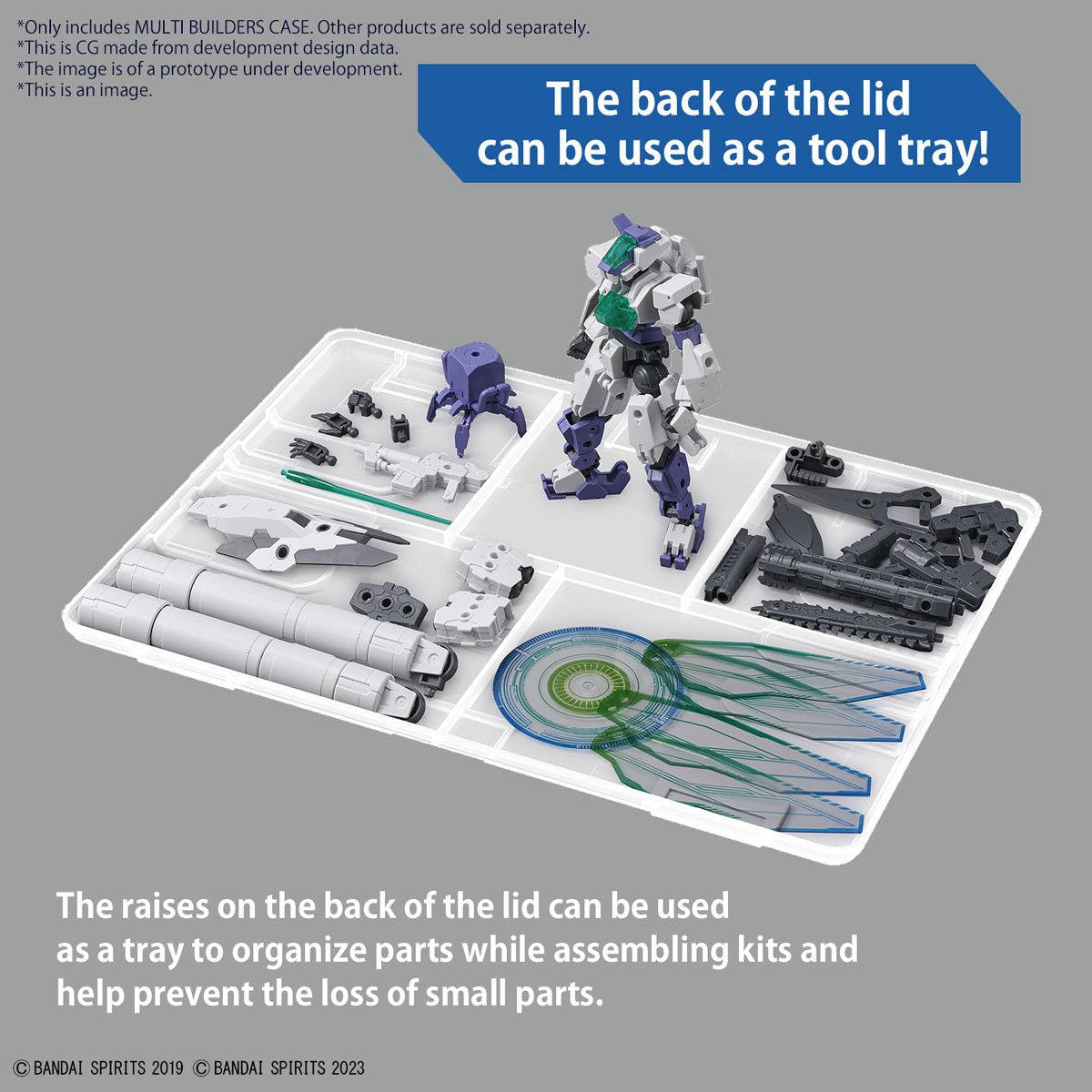 Multi Builders Plastic Model Kit Case