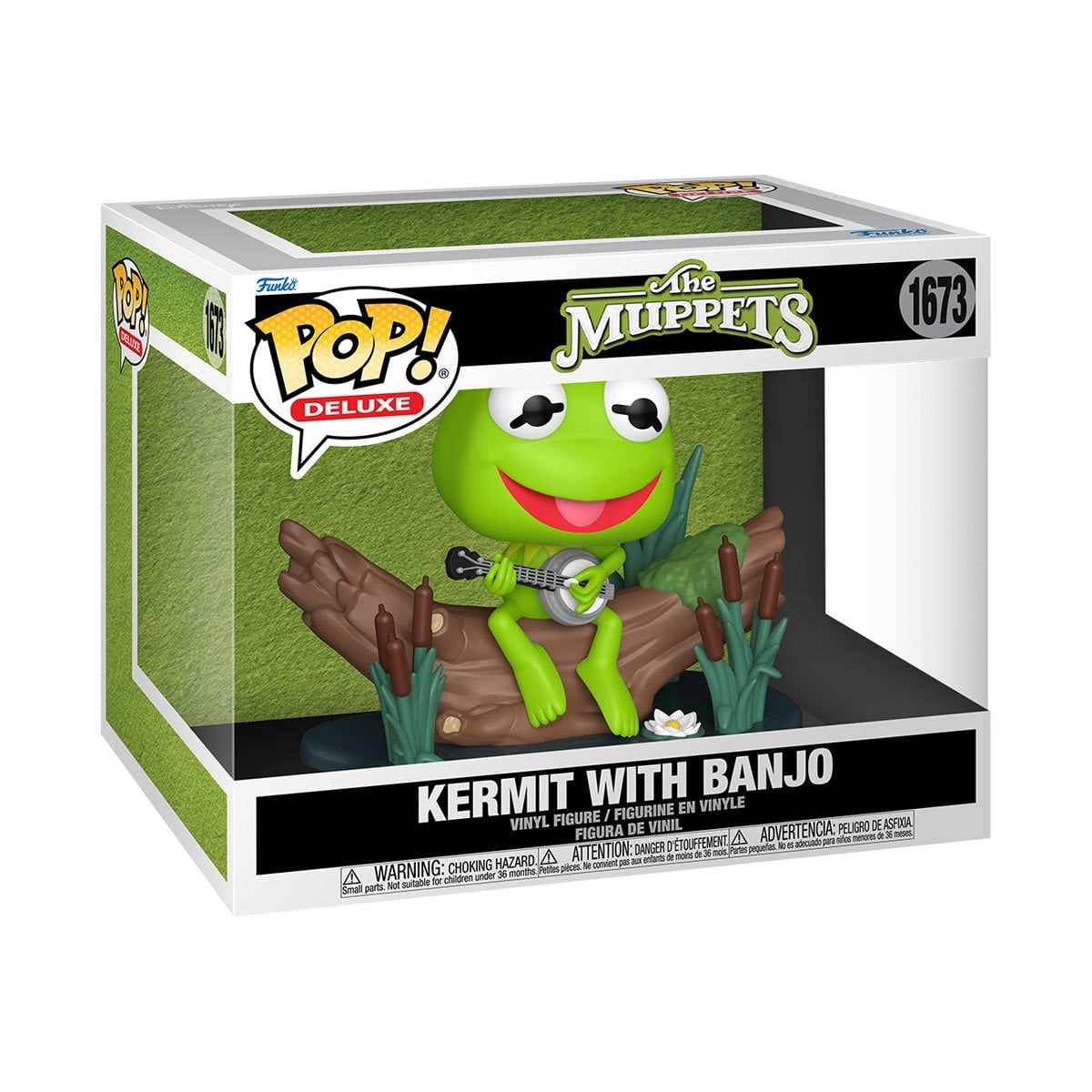 The Muppets Kermit with Banjo Deluxe Funko Pop! Vinyl Figure #1673