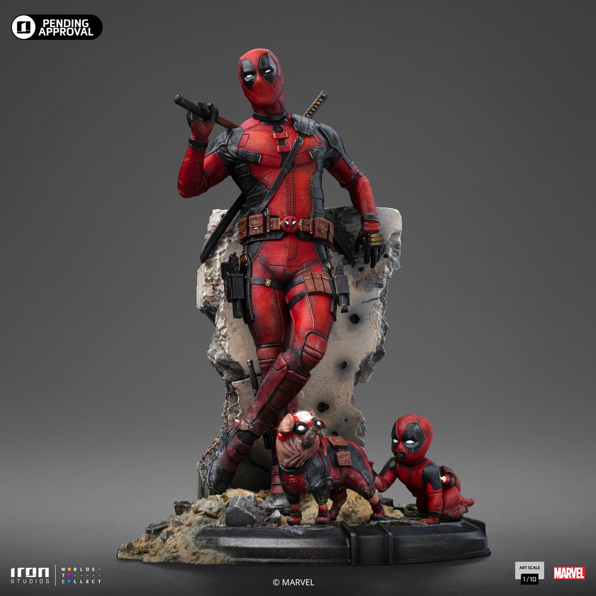 Deadpool & Wolverine Deadpool 1:10 Art Scale Limited Edition Statue