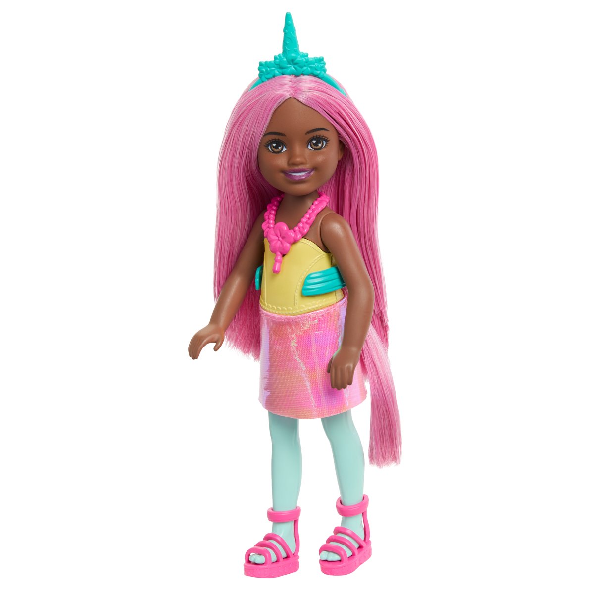 Barbie Chelsea Unicorn Doll with Pink Hair