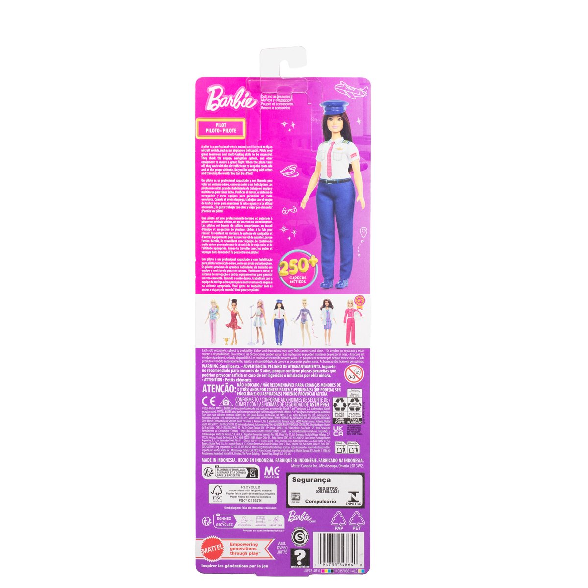 Barbie Career Pilot Doll