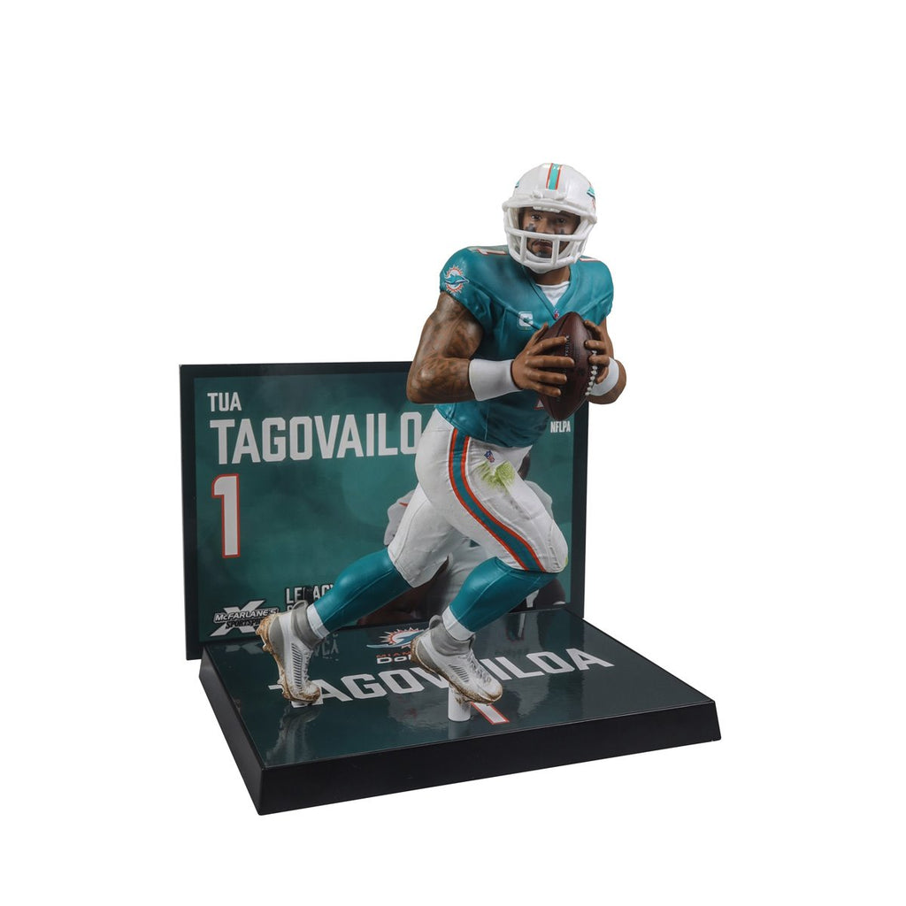 NFL SportsPicks 2024 Wave 1 Miami Dolphins Tua Tagovailoa 7-Inch Scale Posed Figure
