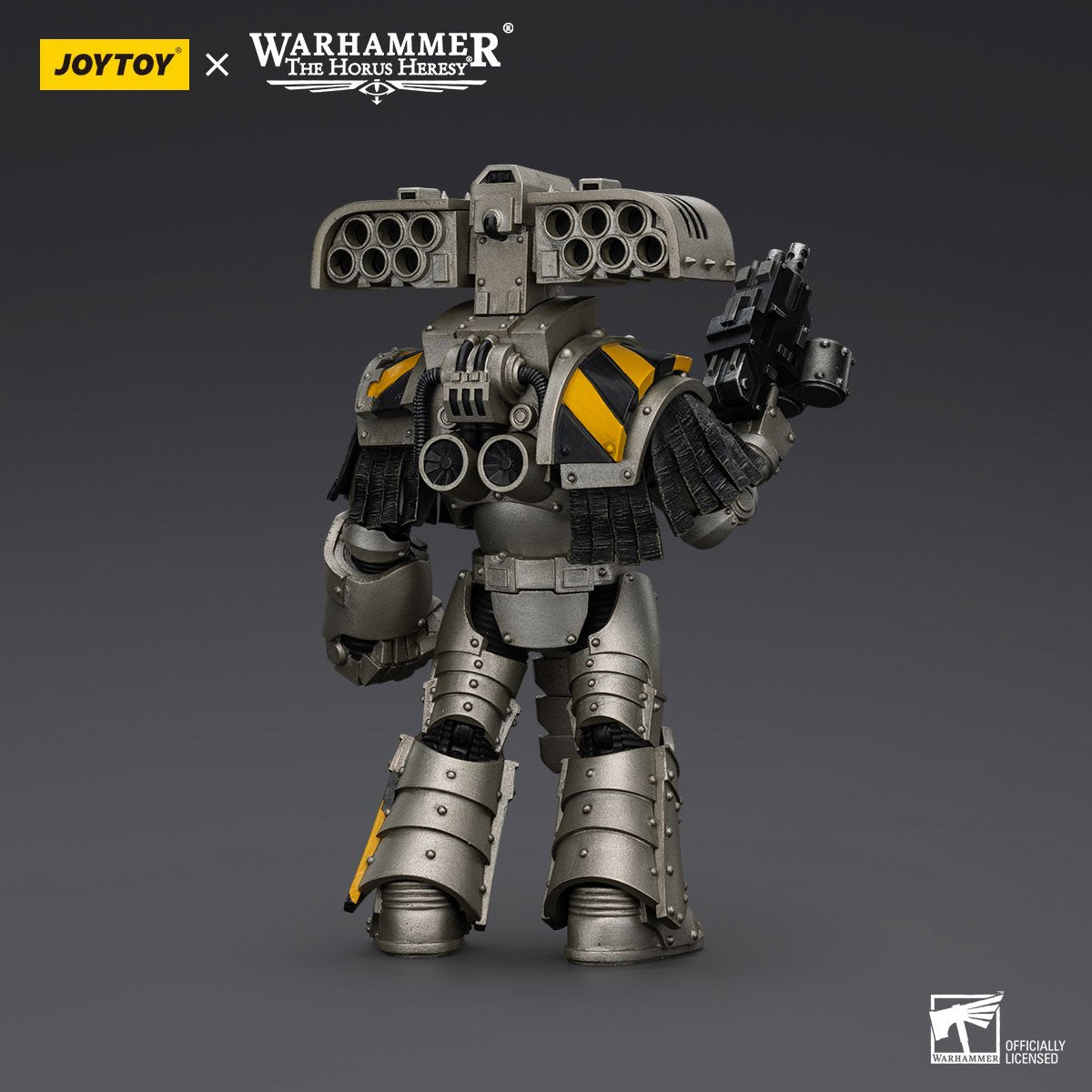 Joy Toy Warhammer The Horus Heresy Iron Warriors Tyrant Siege Master with Rocket 1:18 Scale Action Figure