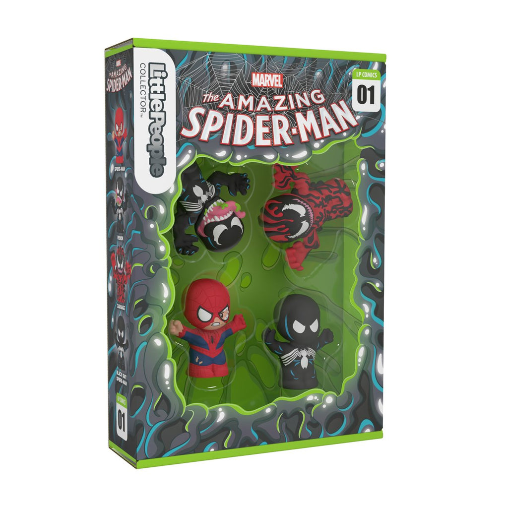 Marvel Spider-Man: Issue 1 Little People Collector Figure Set