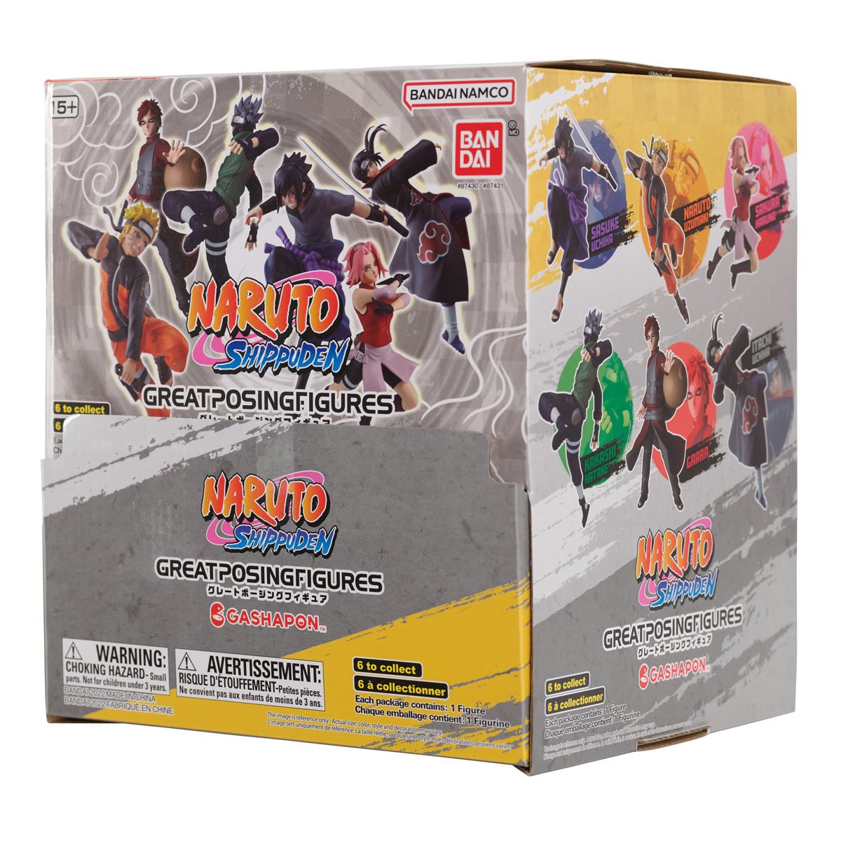Naruto Shippuden Posed Blind Mini-Figure Display Box of 24