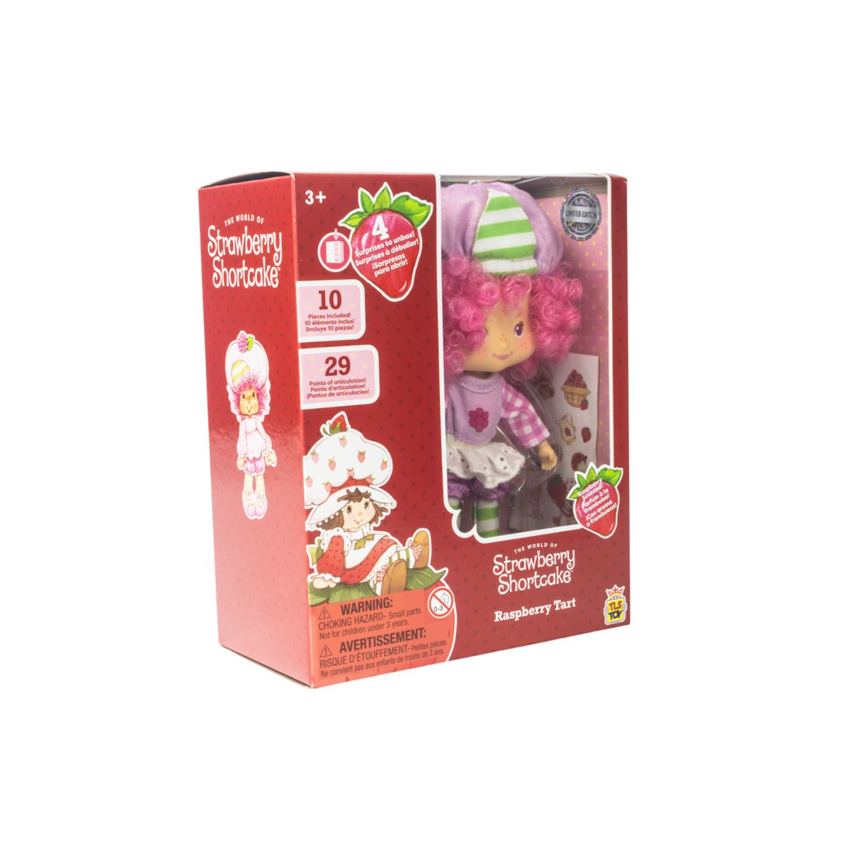 Strawberry Shortcake Raspberry Tart 5 1/2-Inch Fashion Doll - SDCC 2025 Exclusive