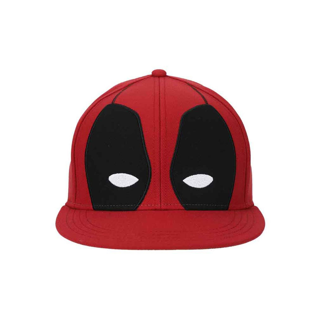 Deadpool Big Face Flat Bill Snapback Hat