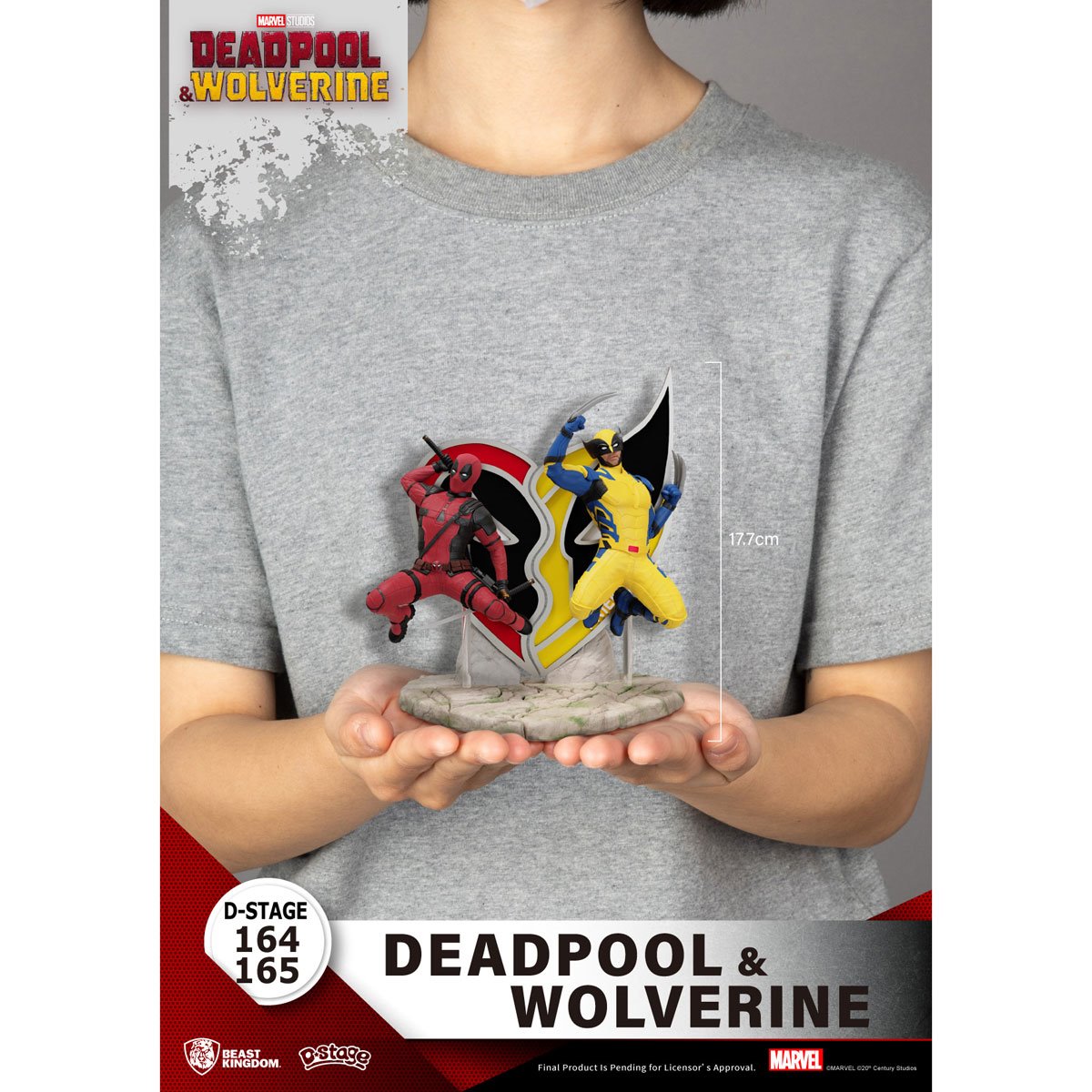 Deadpool and Wolverine DS-165 Wolverine D-Stage Statue