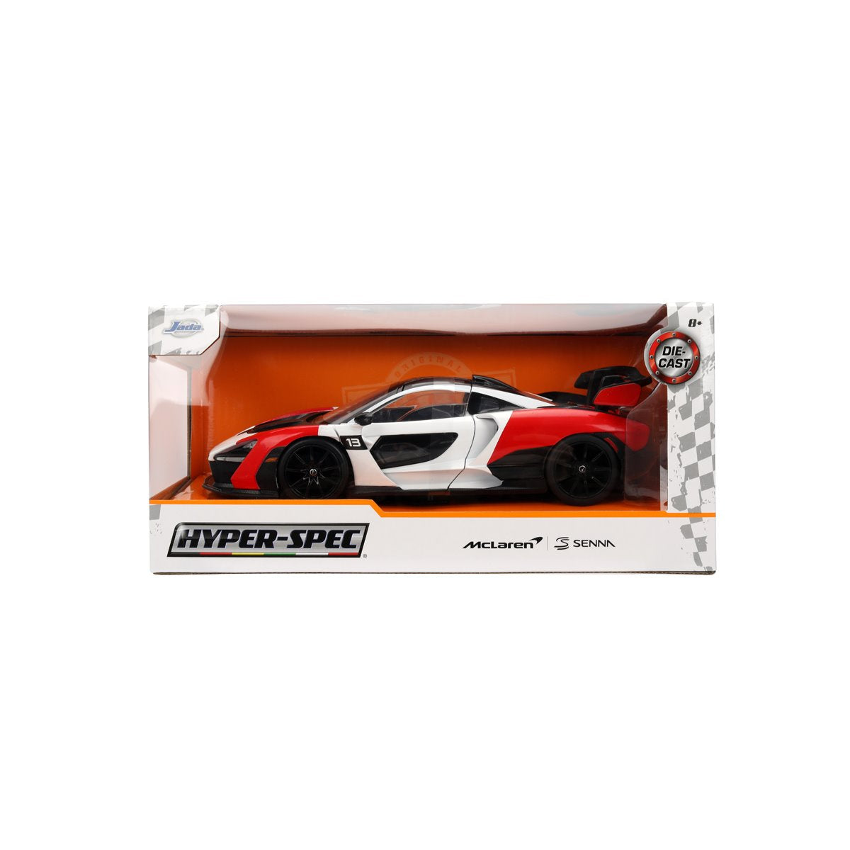 Hyper-Spec McLaren Senna 1:24 Scale Die-Cast Metal Vehicle