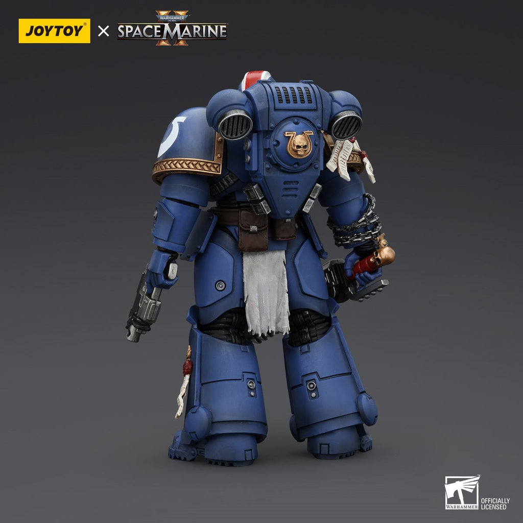 Joy Toy Warhammer 40,000: Space Marine 2 Ultramarines Lieutenant Titus 1:18 Scale Action Figure