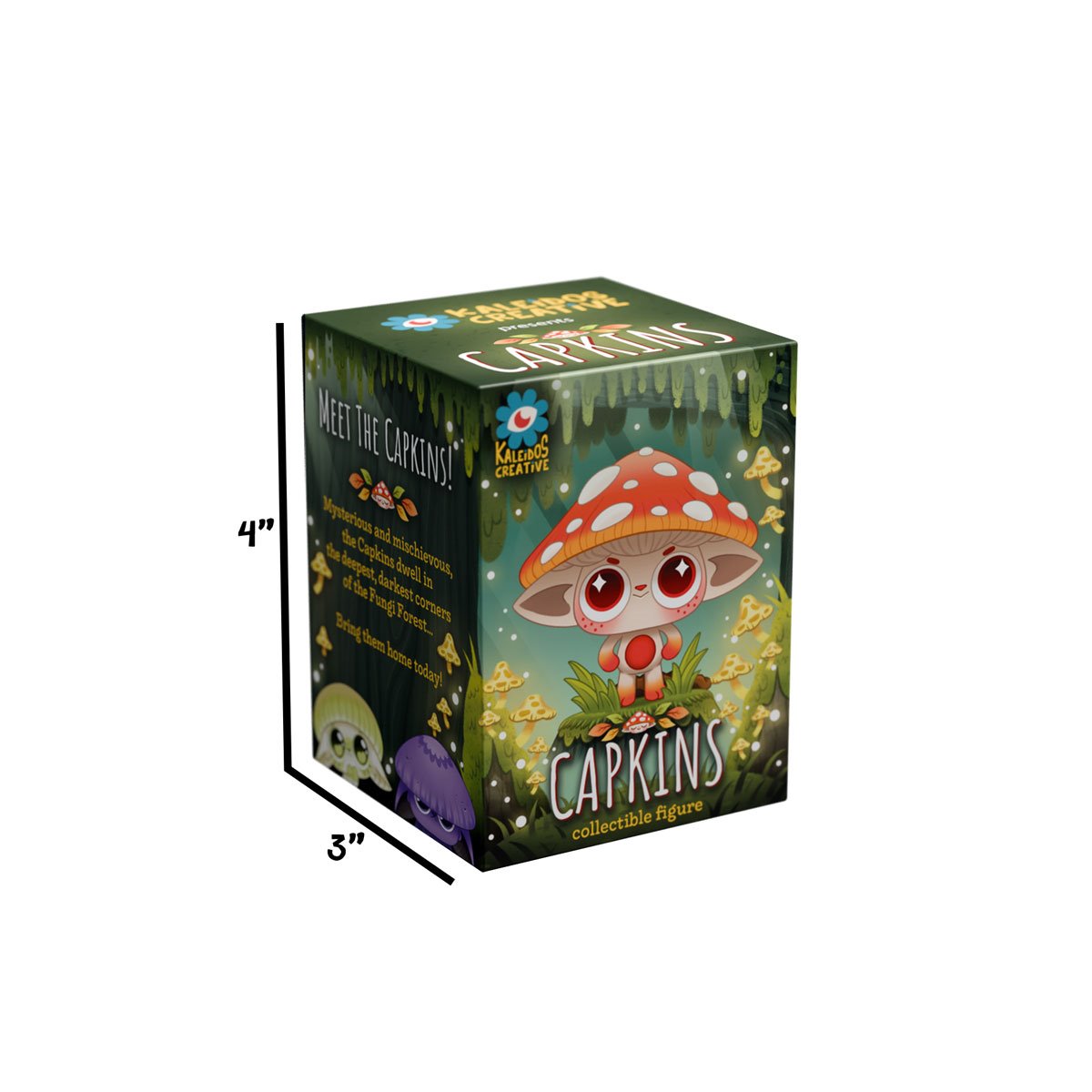 Capkins Series 1 Blind-Box Mini-Figure Case of 6