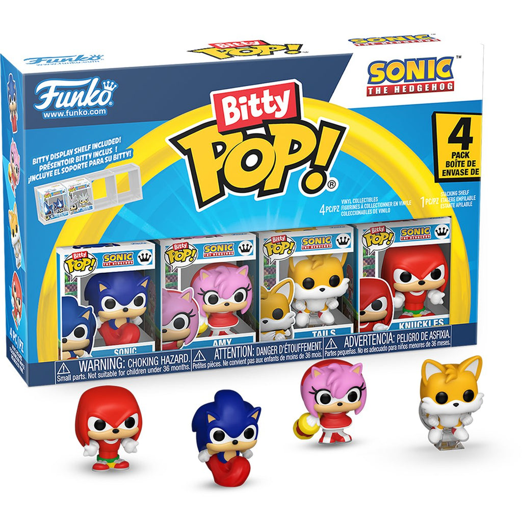 Sonic the Hedgehog Sonic Funko Bitty Pop! Mini-Figure 4-Pack